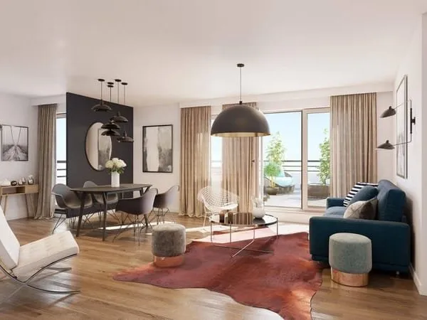 Appartement 3 pièces 63 m²