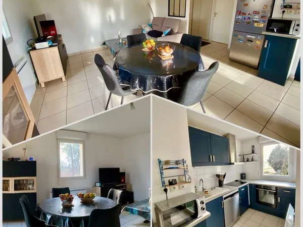 Appartement T3 avec balcon et 2 parkings - Saint-Paul-lès-Dax