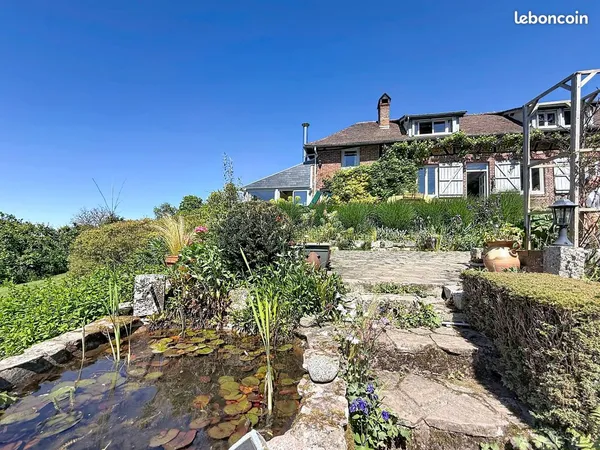 27 Eure - Les Hogues - Maison de campagne vue panoramique sur la vallée de l'Andelle