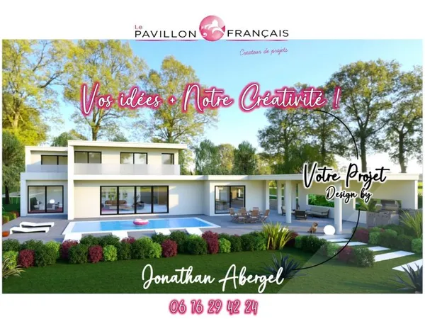 Terrain + maison 200 m²