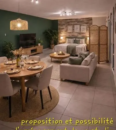 Appartement 1 pièce 48 m²