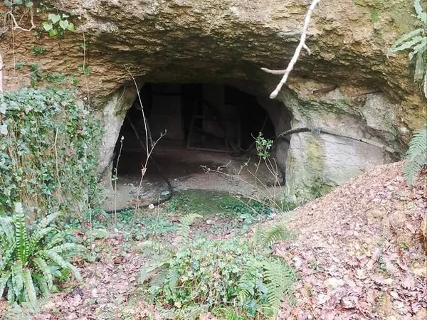 Terrain ,carrière a chaux souterrainne