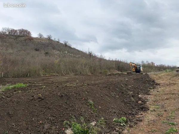 Pré pour chevaux, vaches etc