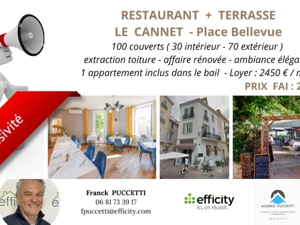 Fonds de commerce 100 m²
