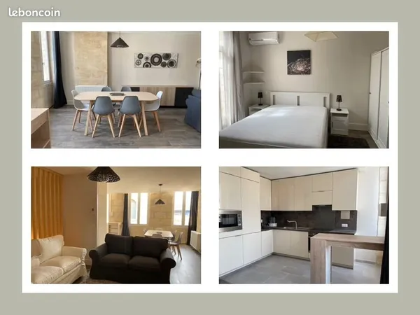 Grand duplex meuble bordeaux st-jean
