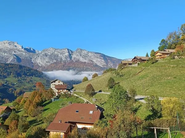 Manigod, T3 de caractère, centre village