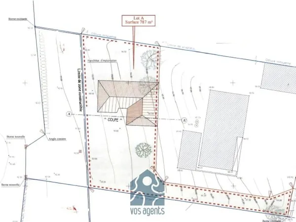 Terrain 1325 m²