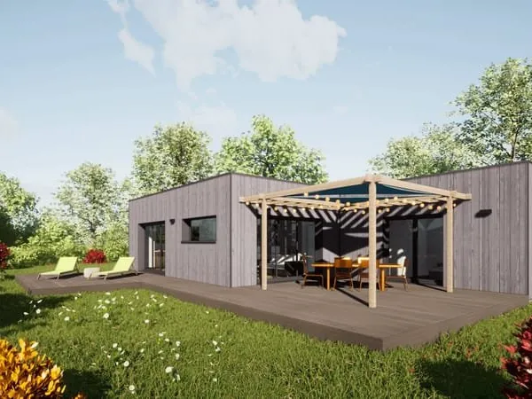 Votre maison écologique avec le terrain à Pouillé Les Coteaux à Pouillé-les-Côteaux