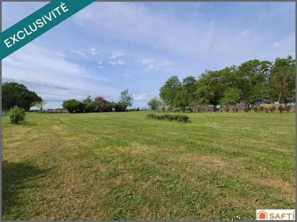Terrain constructible hors lotissement à Jaunay-Marigny
