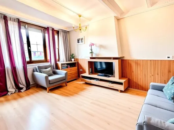Maison semi-mitoyenne avec autonomie de plain-pied