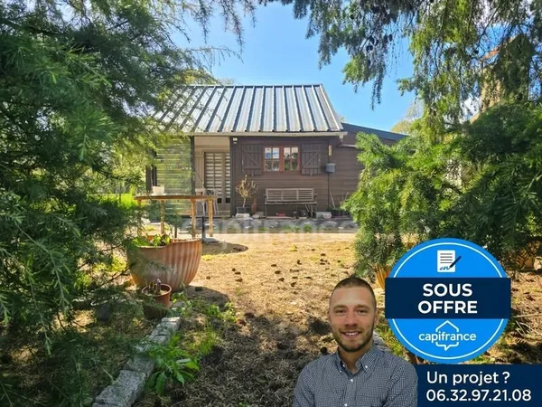 Entre Le Mans et Tours, découvrez ce terrain de loisirs et son chalet au coeur d'un environnement na
