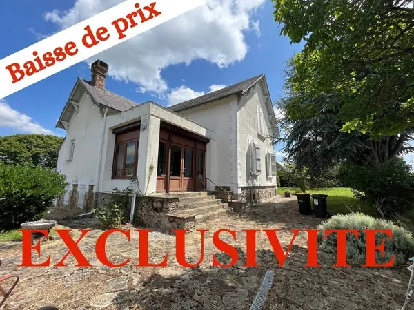 Grande maison de 150 m2 dans la campagne creusoise