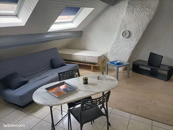 Studio 1 pièce 17 m²