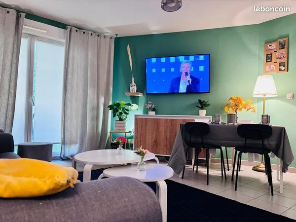 À vendre T3 meublé de 67 m² - Résidence récente et sécurisée - Quartier agréable entre le 8e et le 1