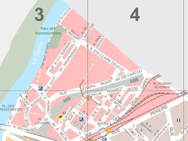 A louer Parking Rueil sur Seine - Rueil Malmaison