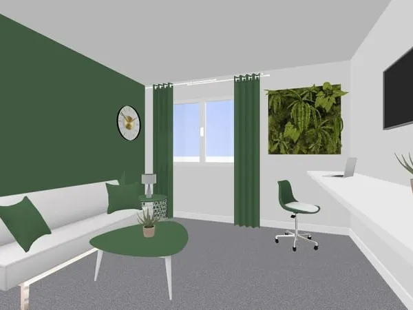 Studio 1 pièce 22 m²