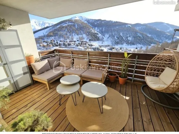Appartement 2 pièces 35 m²