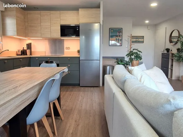 Location maison 3 pièces meublée à l'année à Angresse