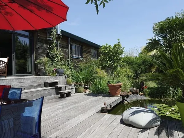 MAISON 401M² DE PLAIN PIED STYLE LOFT ATELIER JARDIN