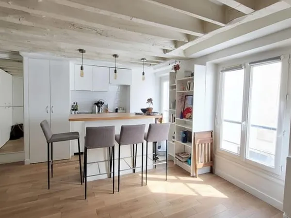 Appartement Paris 2 pièces 31 m² Paris 3 Ascenseur quartier Sainte-Avoye