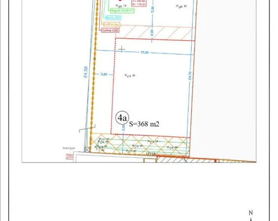 Terrain Thionville 368 m2- lot 4-a