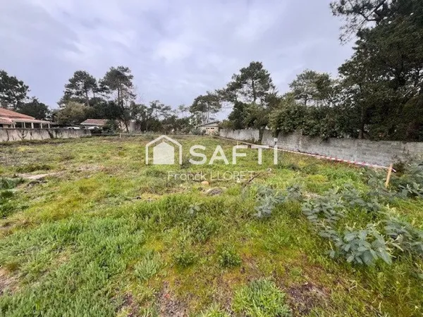 Terrain à batir 1154m² COS 70% avec CU