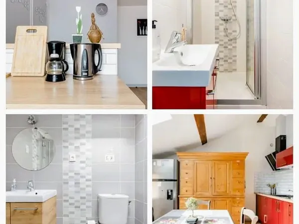 CHAMBRE (CUISINE SDB partagées SUD OUEST lYON)