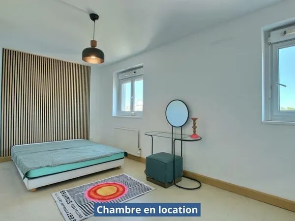 À 15 min de l'EM Lyon - Chambre privative en colocation meublée