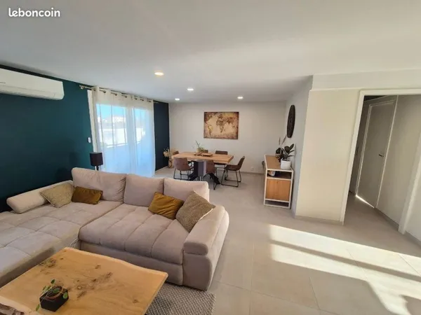 Appartement rénové et meublé