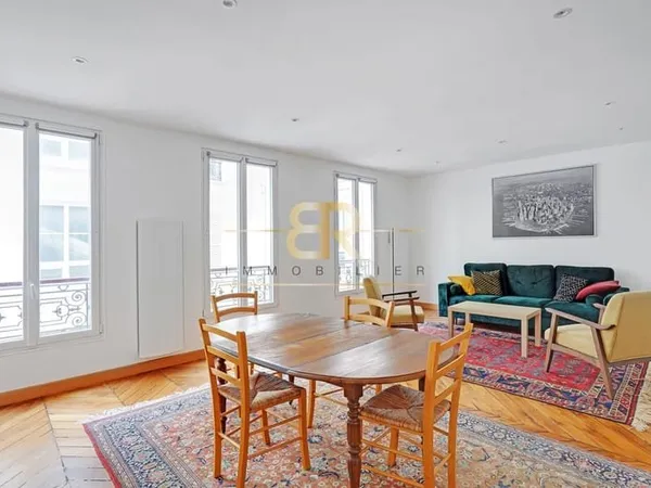 Appartement familial de 4 pièces deux chambres refait à neuf
