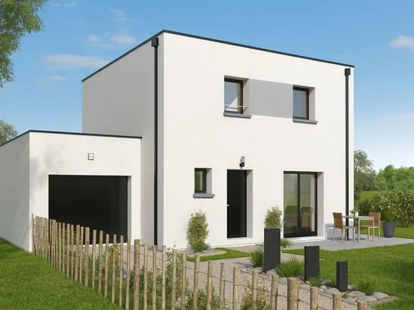 Projet de construction d'une maison 85 m² avec terrain à LANVALLAY (22)