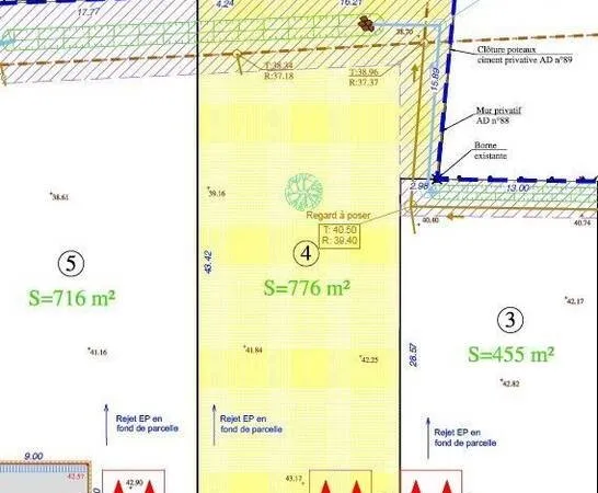 Terrain à bâtir de 776 m² à LA CHAPELLE-PALLUAU (85)