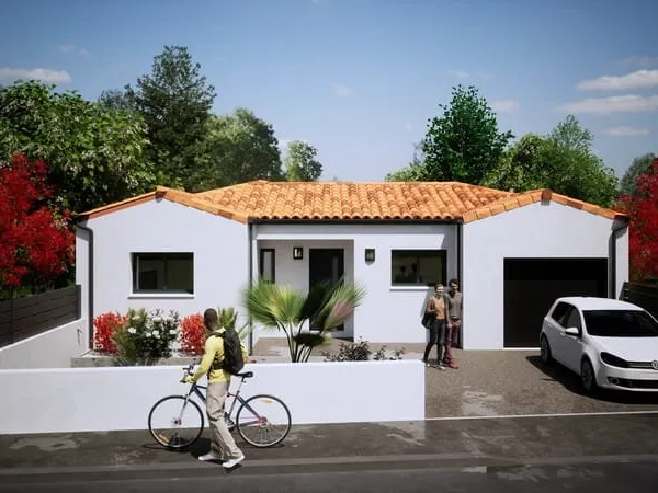 Terrain + maison Vente Chaumes-en-Retz 4p 110m² 314000€