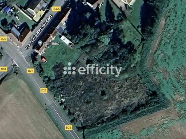 Terrain 1059 m²