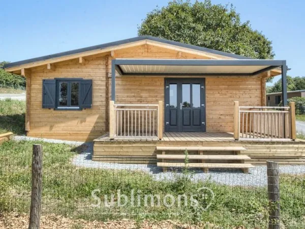 Chalet Bois 46 m² - PRL Sulniac