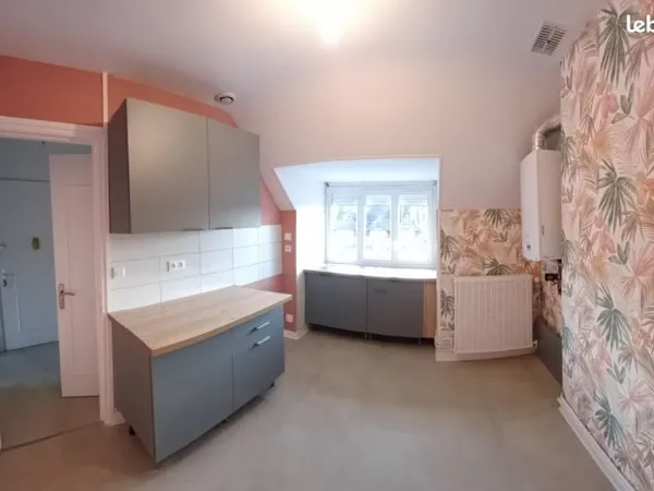 APPARTEMENT CENTRE FALAISE REFAIT A NEUF T2 LIBRE DE SUITE 3ème ETAGE 490