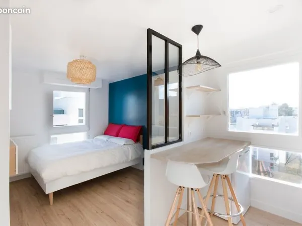 Charmant studio Meublé et équipé de 15m²