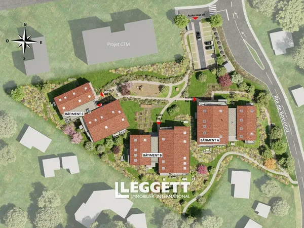 Appartement 2 pièce(s), ARCHAMPS