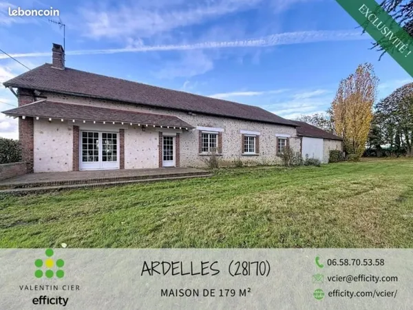 Maison 5 pièces 179 m²