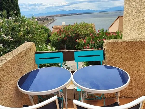 La Falaise de Leucate Studio Mezzanine vue mer et étang