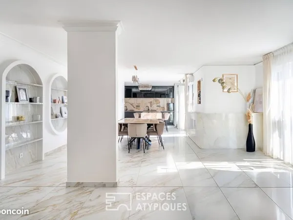 Penthouse 7 pièces 160 m²