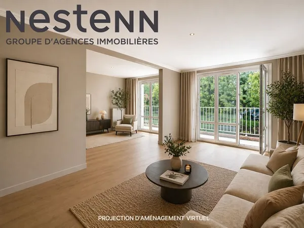 Appartement T4 - Caluire Et Cuire - Balcon - Traversant - Calme - Parking