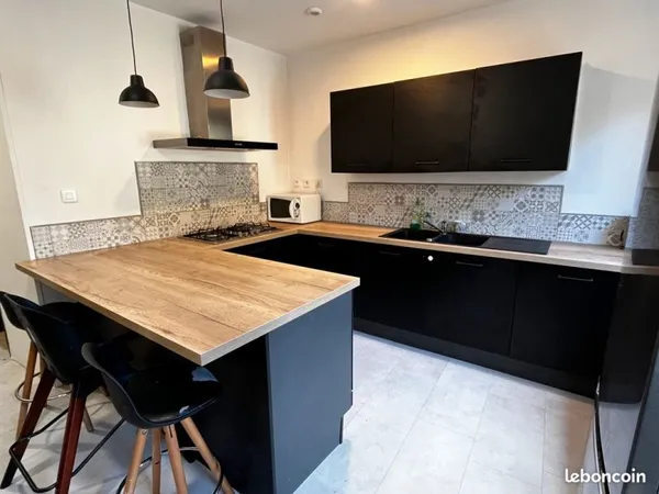 Maison de ville 3 pièces avec jardin - Liancourt (60140)