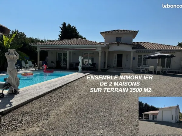 Magnifique ensemble immobilier saint porquier
