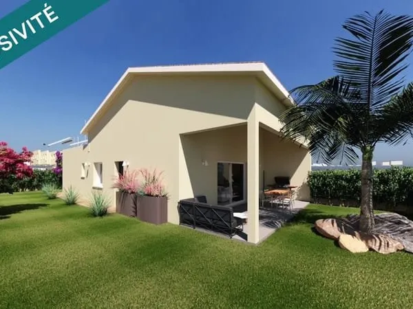 Villa neuve de plain-pied T3 à Portiragnes - Frais de notaire réduits