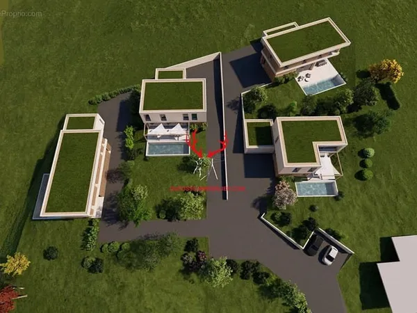 Terrain à bâtir de 800m2
