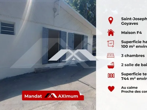 Maison 100 m² Saint Joseph