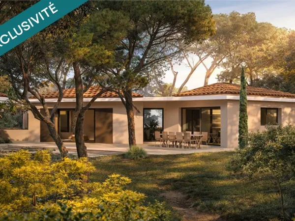 Villa contemporaine avec permis purgé  Sainte Maxime centre