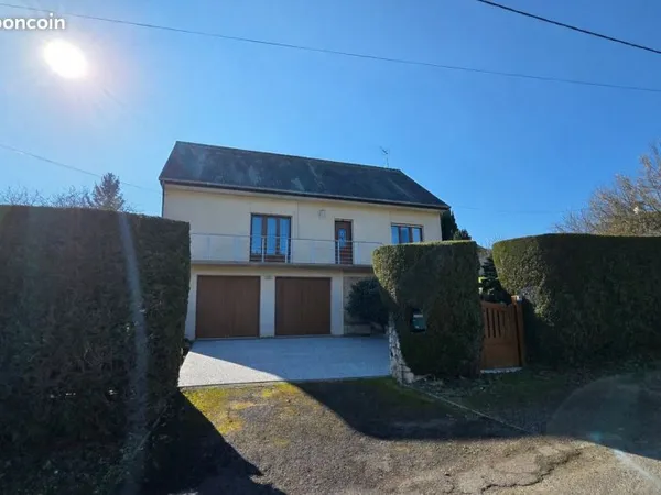 Spacieuse maison individuelle sur sous-sol située proche du centre à Fourmies