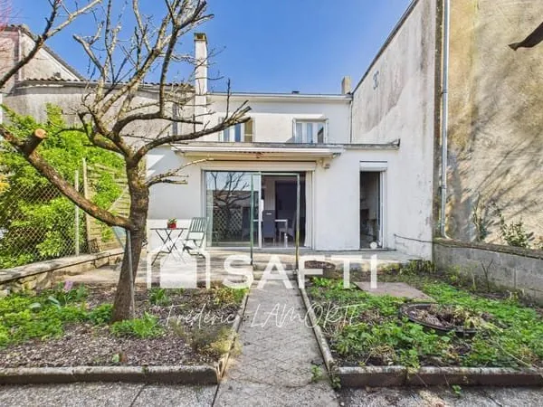 Maison 3 chambres - jardin - centre-bourg